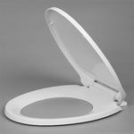Modern White Slim Heavy Duty O shape Polypropylene Toilet Seat