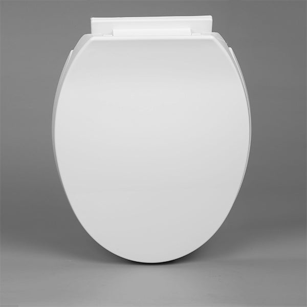 Modern White Slim Heavy Duty O shape Polypropylene Toilet Seat