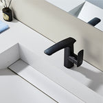 IFEEL Mixer Tap with Pull-Out Spray, Countertop Basin Tap 011537 Black
