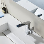 IFEEL Mixer Tap with Pull-Out Spray, Countertop Basin Tap 011537 Chrome