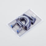 IFEEL Stainless Steel Handheld Bidet Sprayer Kit set of 3 0529 Black