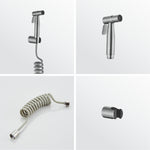 IFEEL Stainless Steel Handheld Bidet Sprayer Kit set of 3 0529 Hair Line
