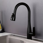 IFEEL Kitchen Sink Mixer Tap Black 0618B