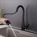 IFEEL Kitchen Sink Mixer Tap Black 0618B