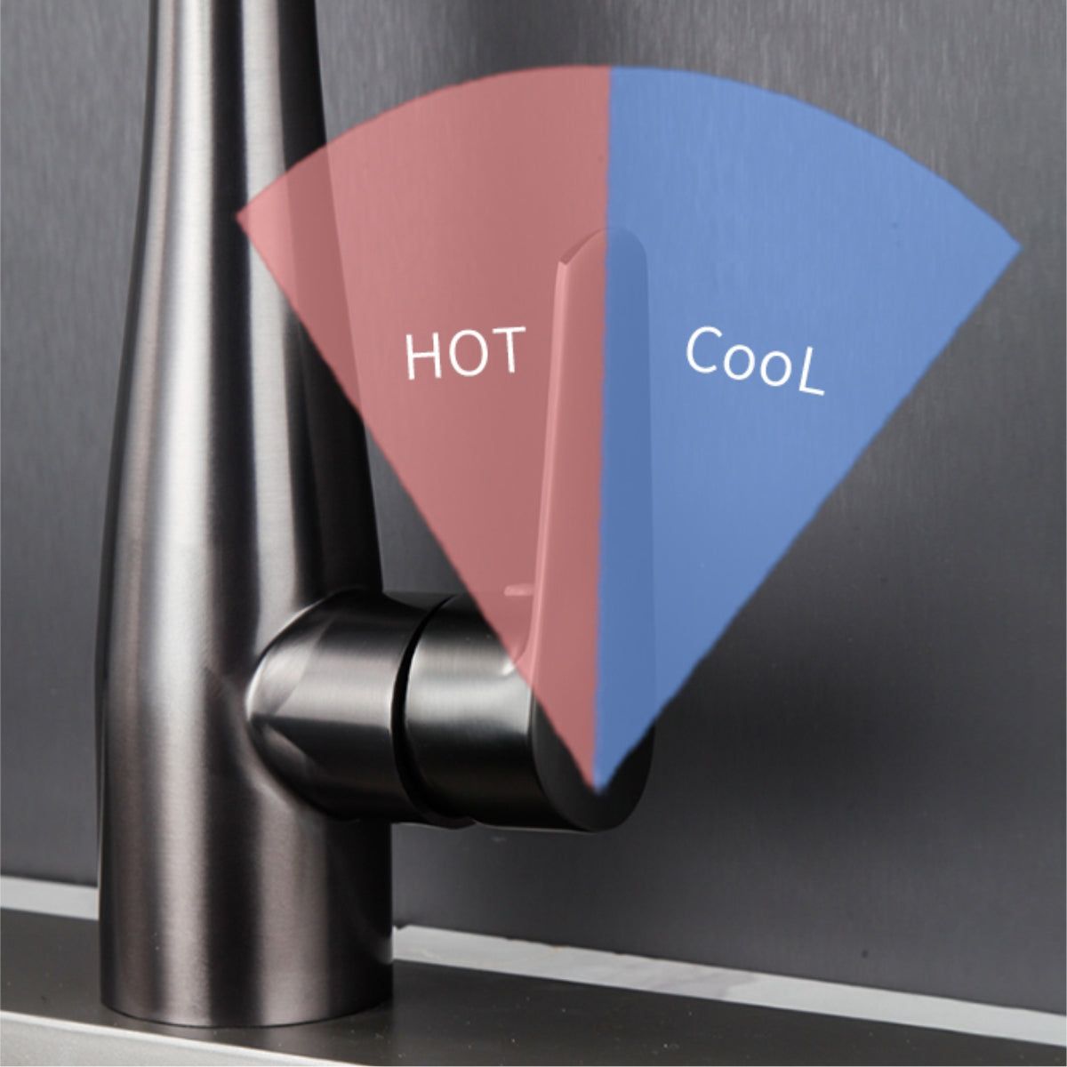 IFEEL Kitchen Sink Mixer Tap Gray 0618G