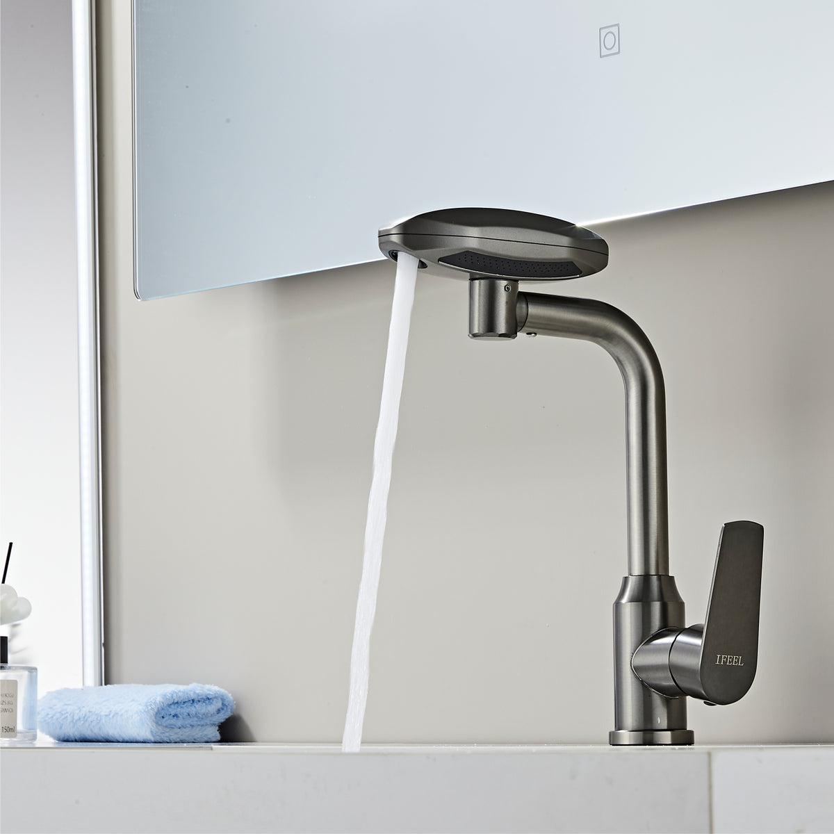 IFEEL Flexible Multi-Mode Water Outlet Mixer Tap 0619 Gray