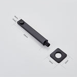 Bath/basin Wall Spout 1110 Black 220mm