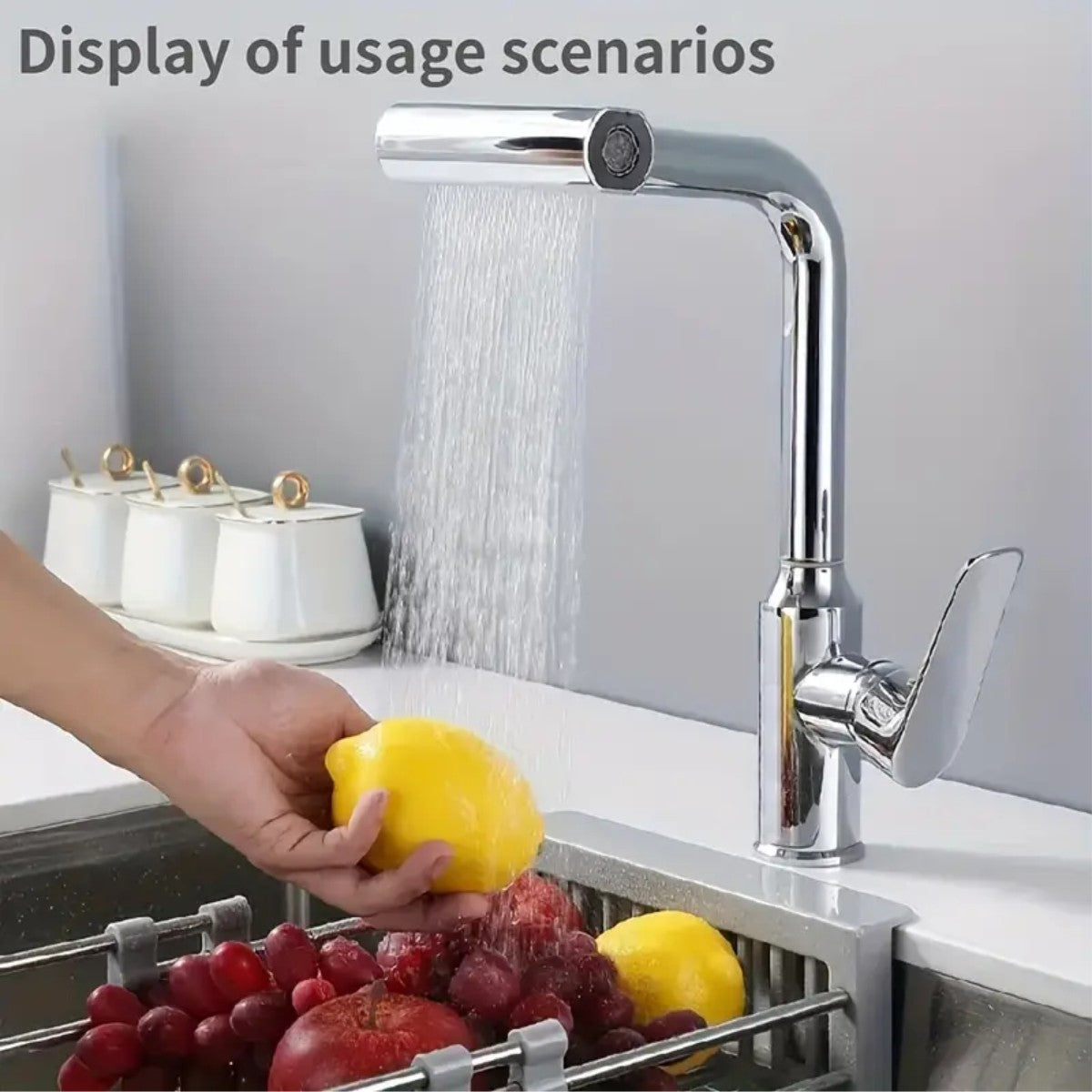 Basins and kitchen swivel taps 1222C