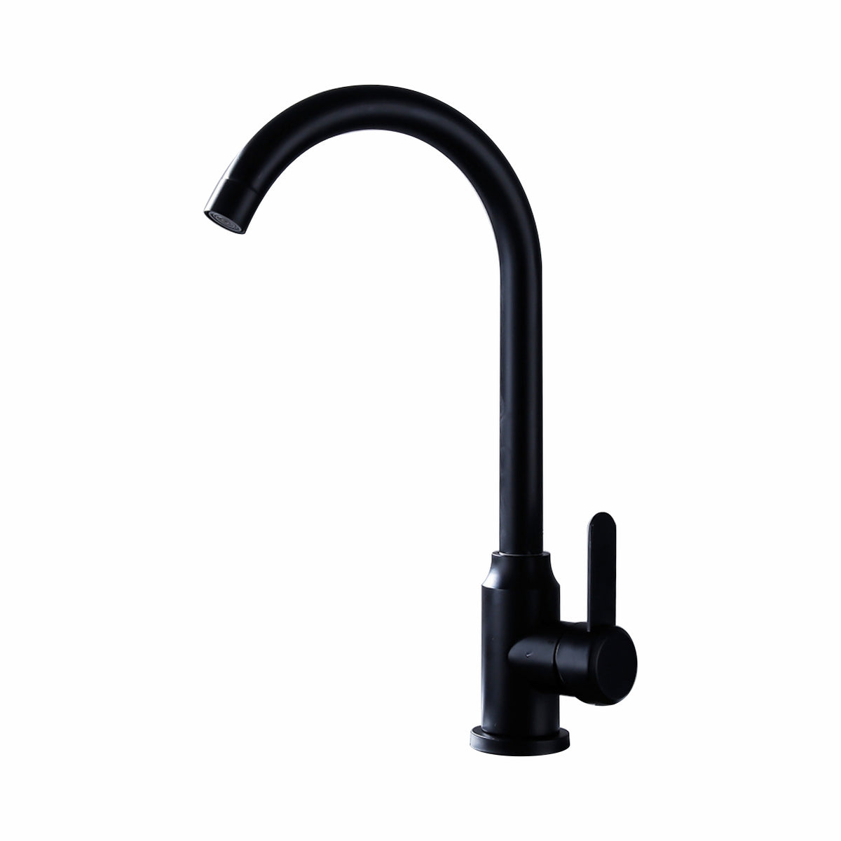 Kitchen Sink Tap Black round curvedesign