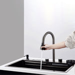 Rainfall Kitchen Mixer/sink Combo Dark Grey 1521G