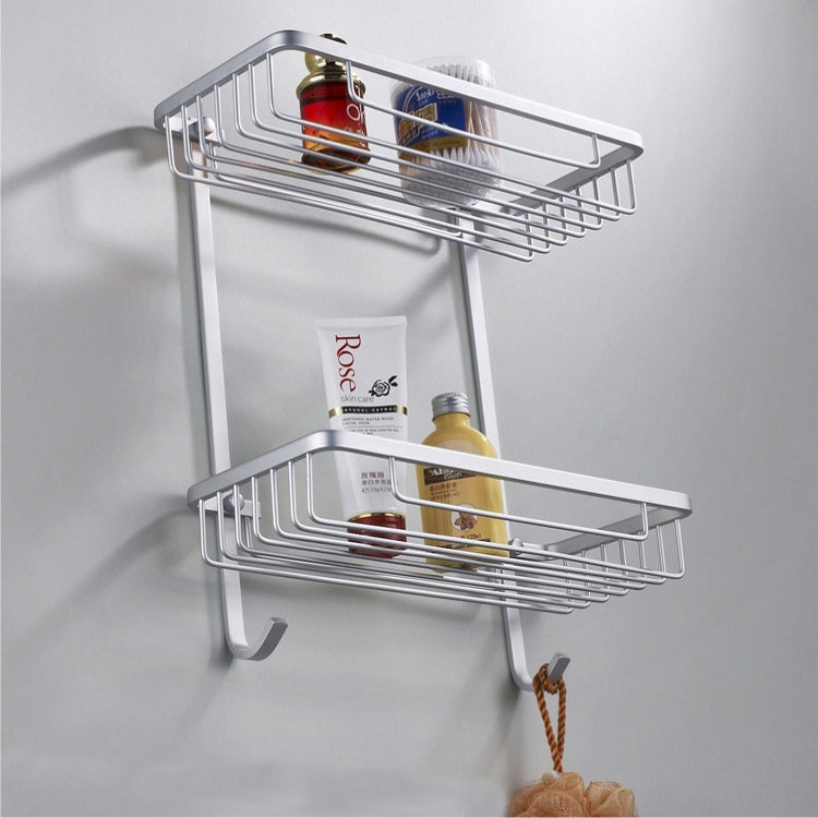 Double Tier Bathroom Shower Shelf