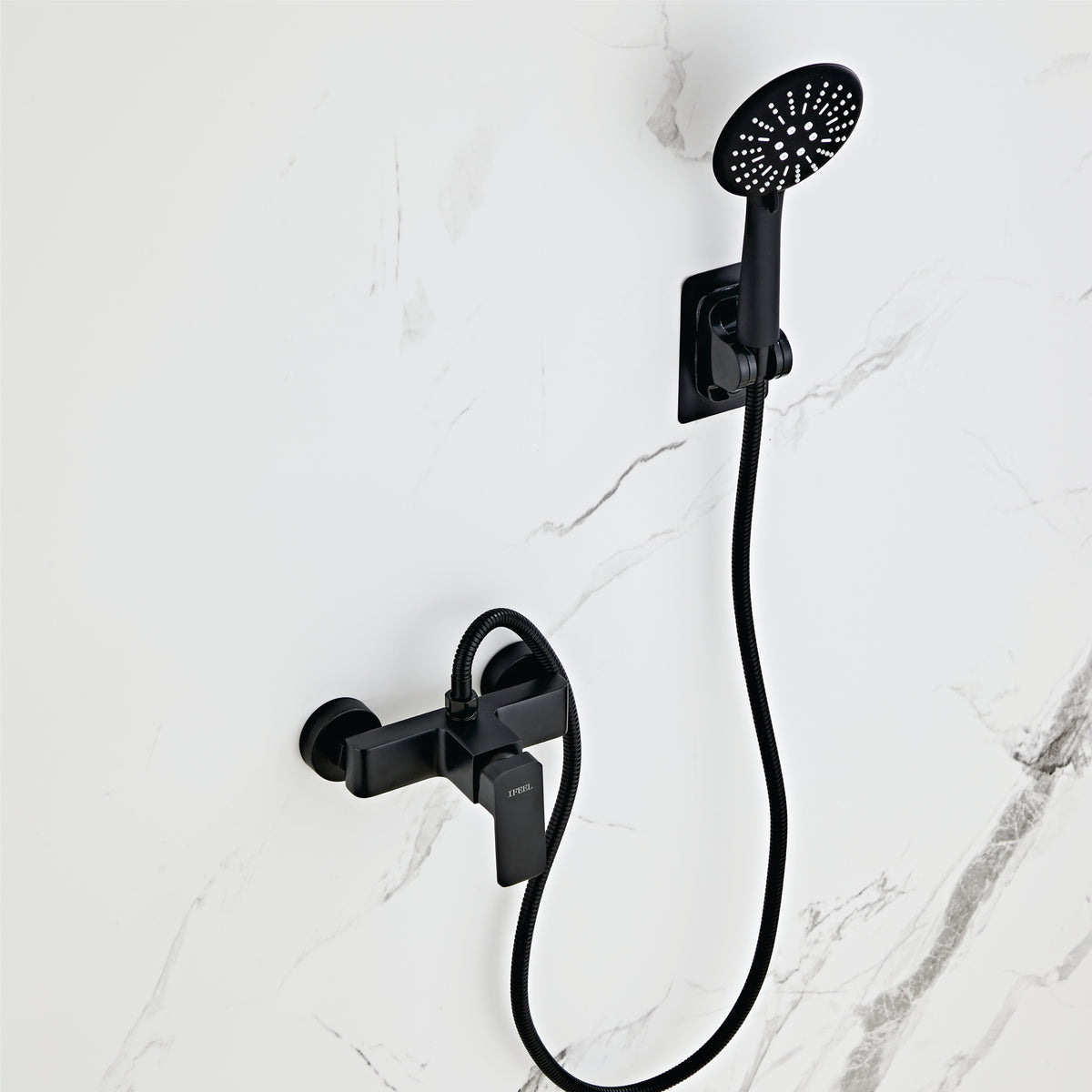 Shower Mixer 7815B-A set Black