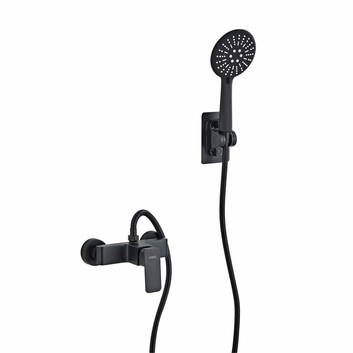 Shower Mixer 7815B-A set Black