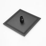 Shower Head 8" Square Matt Black