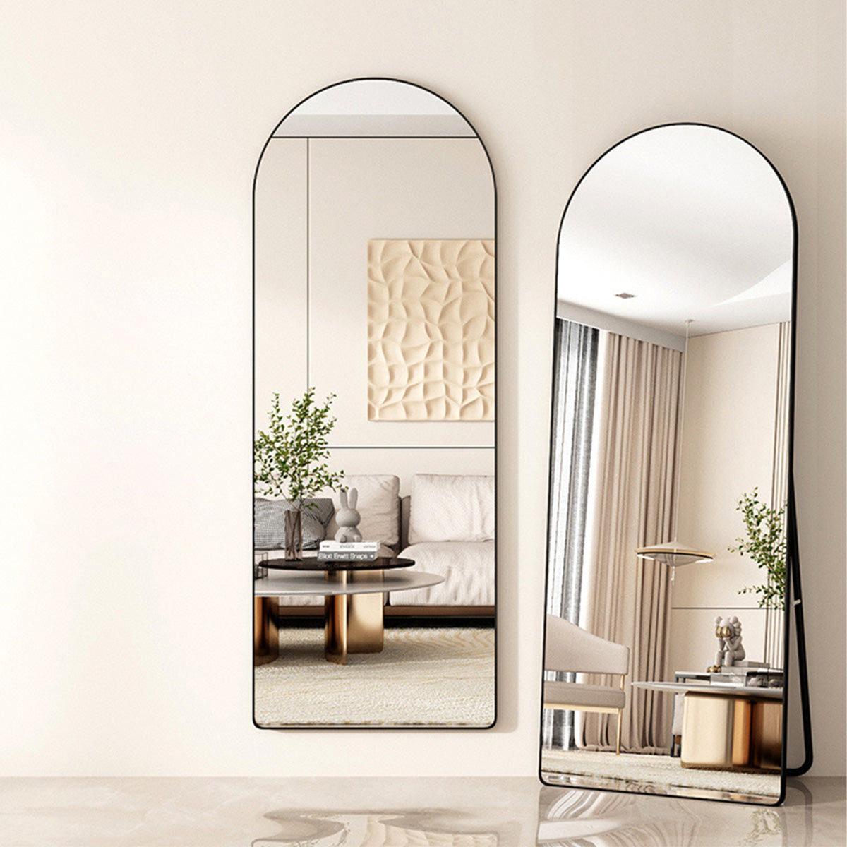 Standing Dress Mirror Black 65*170 965AB