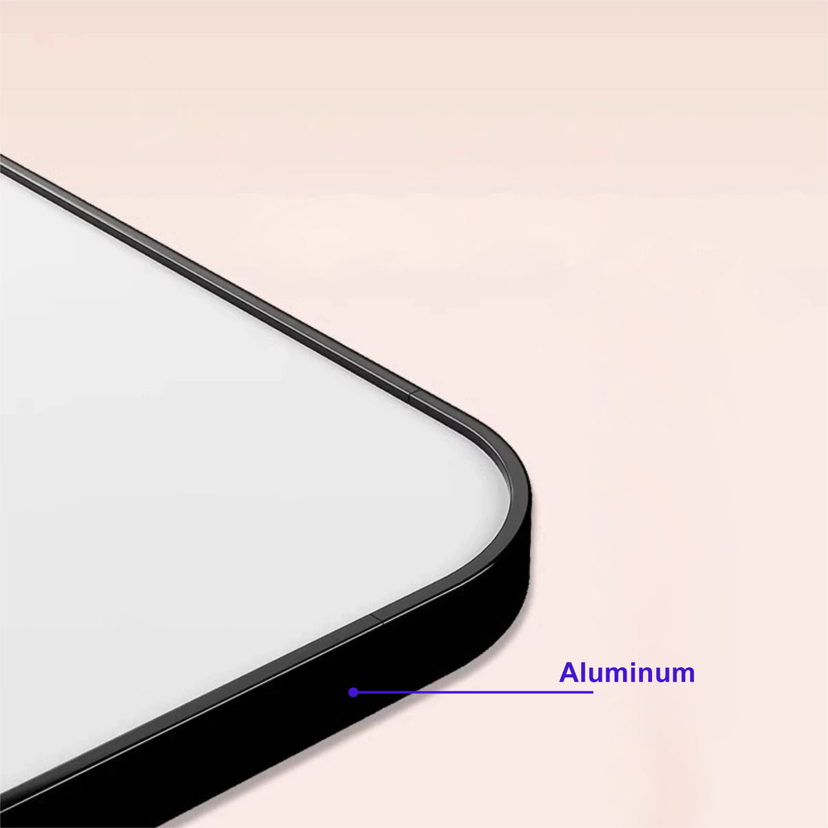 Black Framed Mirror 966SB6040