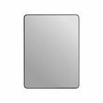 IFEEL Rounded Square Black Frame Mirrors 40X60CM