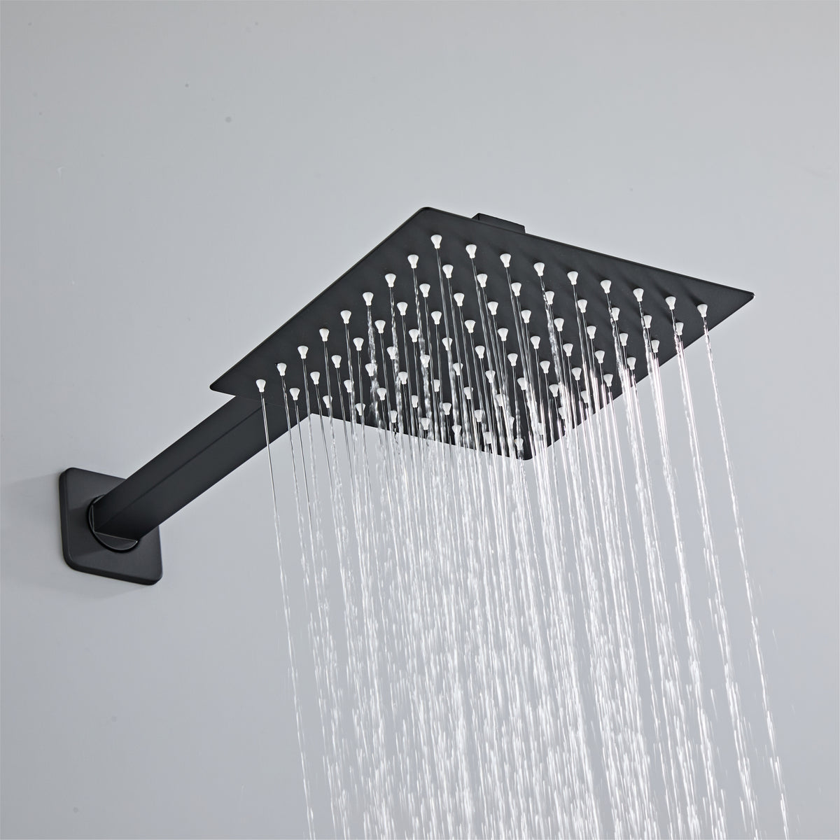 40CM Rectangular Shower Arm & 20CM Square Shower Head Set
