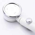 White+chrome 3-Function Setting Hand Shower
