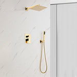 Shower Mixer Tap set F-A822GD-A set Gold