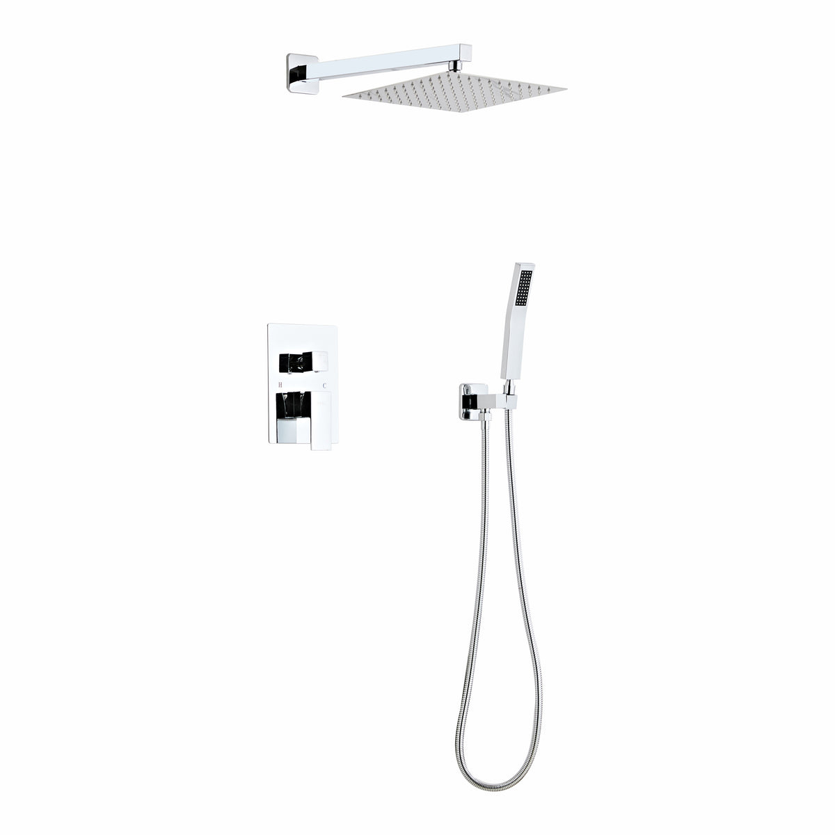 Shower Mixer Tap set F-A822C-A Chrome