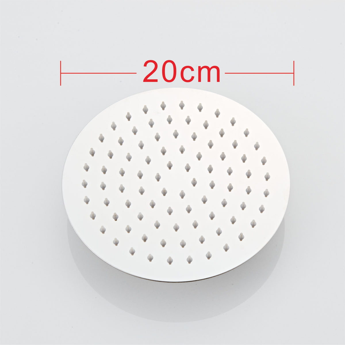 Angle adjustable showerhead kit 8"R Chrome A8RC