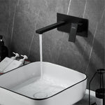 Wall Type Basin or Bath Mixer Tap AZ2151 Black