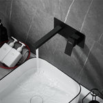 Wall Type Basin or Bath Mixer Tap AZ2151 Black