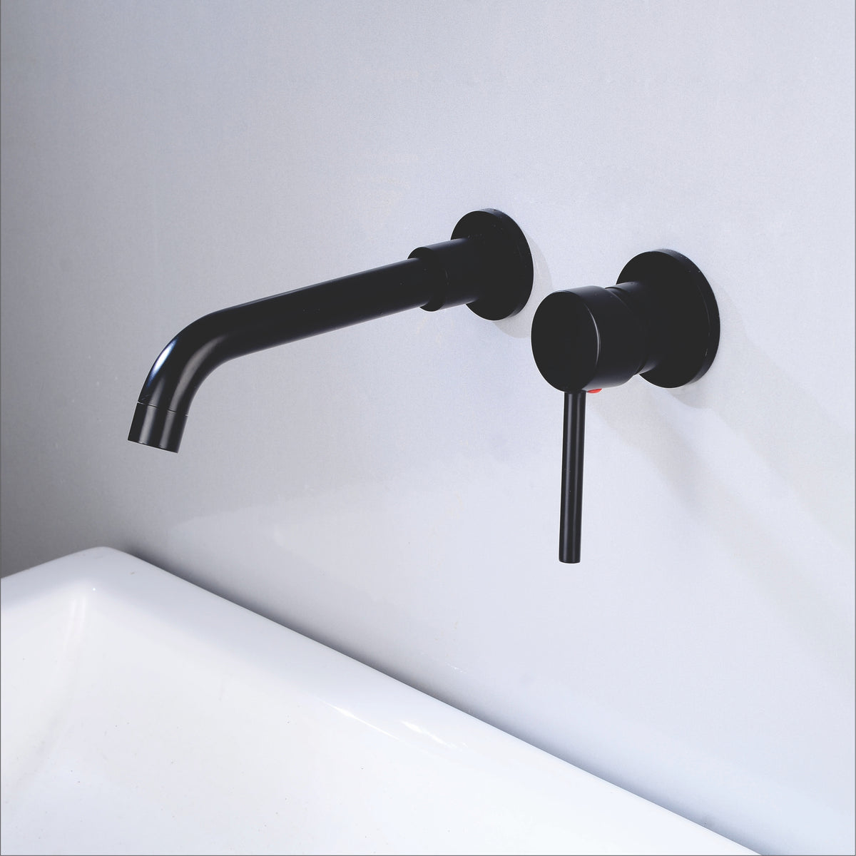 Wall Type Basin or Bath Mixer Tap AZ2152 Black