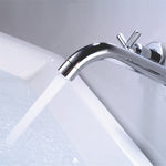 Wall Type Basin or Bath Mixer Tap AZ2153 Chrome
