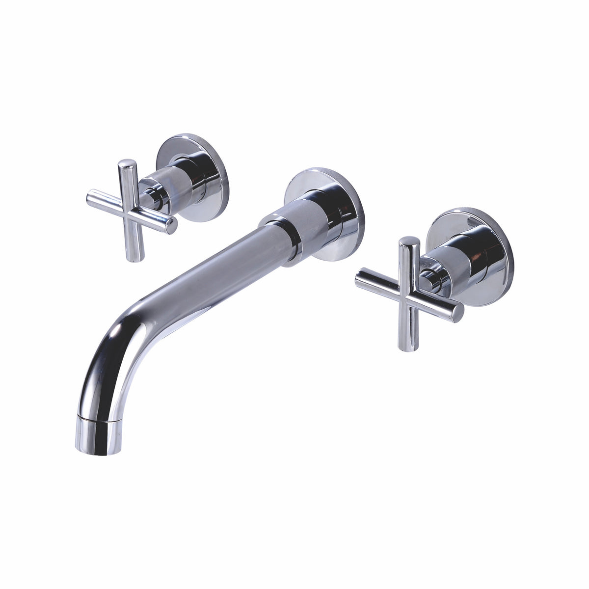Wall Type Basin or Bath Mixer Tap AZ2153 Chrome