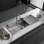 Kitchen Mixer/sink Combo Dark Grey 12050G