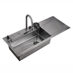 Kitchen Mixer/Sink Combo Dark Grey 1250G