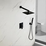 Shower Mixer Tap set F-A822B-A Black