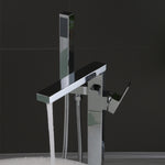 Square Freestanding Bath Mixer Chrome F889C
