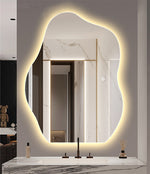 Special-Shaped Yellow Light Mirror LM19 70x90cm