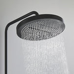 Rainfall Shower Heads W63 Black