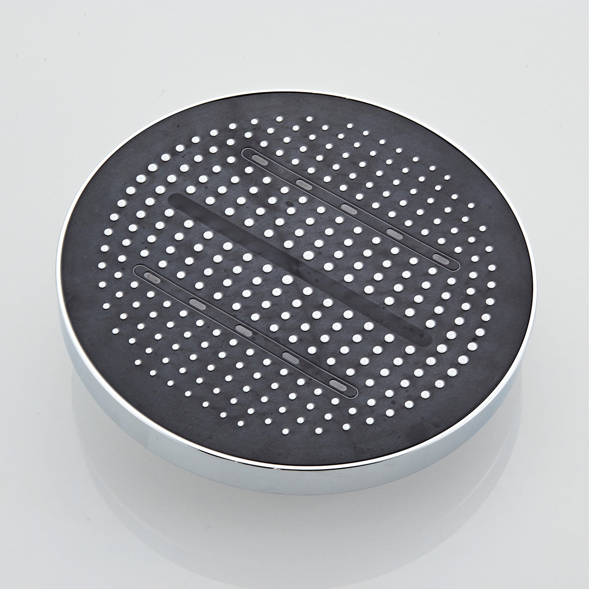 Rainfall Shower Heads W63 Black & Chrome