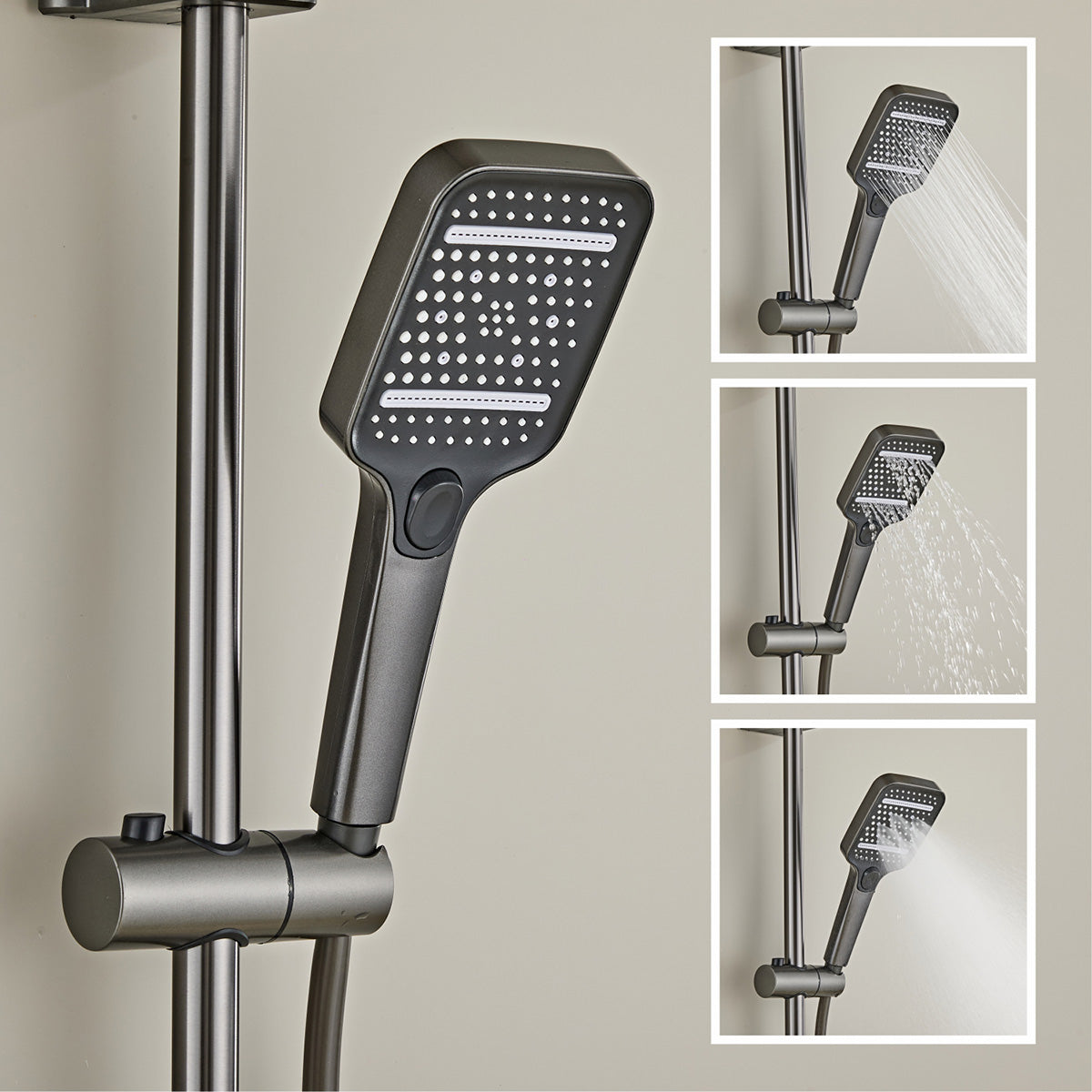 Modern Multifunctional LED Digital Display Shower System 036G