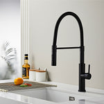 IFEEL Kitchen Sink Mixer Tap Pillar Type 1008 Black
