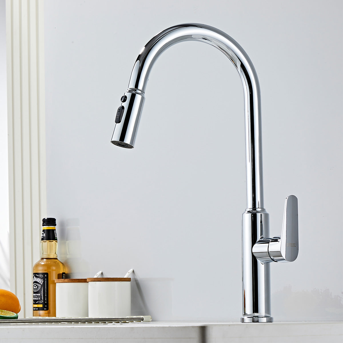 IFEEL Kitchen Sink Mixer Tap Pillar Type 1008 Chrome