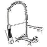 Wall Kitchen Mixer Taps 1196 Chrome