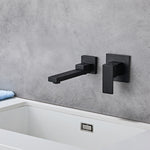 Wall Type Basin or Bath Mixer Tap AZ2155 Black