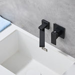 Wall Type Basin or Bath Mixer Tap AZ2155 Black
