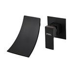 Wall Type Fall Basin or Bath Mixer Tap AZ2156 Black