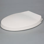 Modern White Slim Heavy Duty O shape Polypropylene Toilet Seat