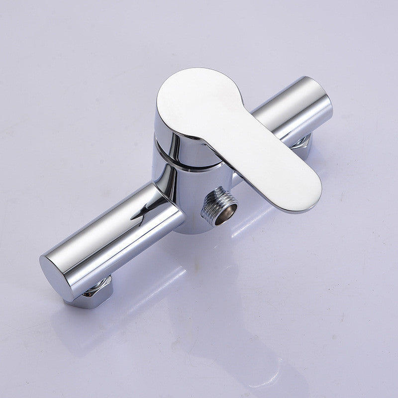 Chrome Modern all in One Bath Tap