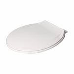 Modern White Slim Polypropylene Normal close Toilet Seat