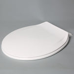 Modern White Slim Polypropylene Normal close Toilet Seat