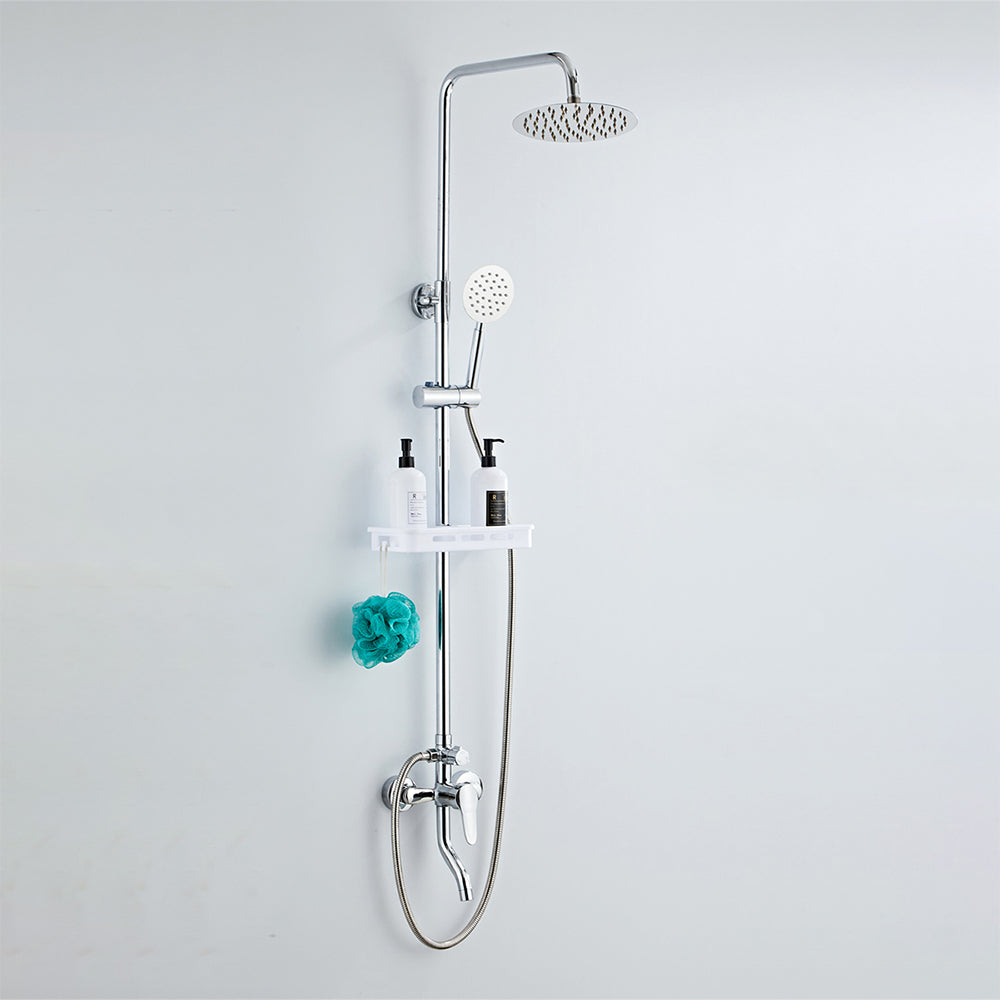 Chrome All in One Shower system